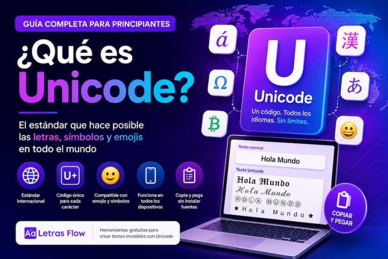 Qué es Unicode Guía completa para principiantes